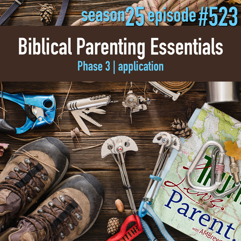 TLP 523: Biblical Parenting Essentials, Phase 3 | application
