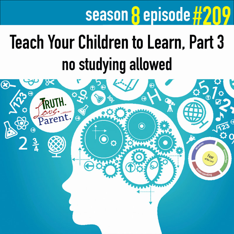  TLP 209: Teach Your Children to Learn, Part 3 | no studying allowed