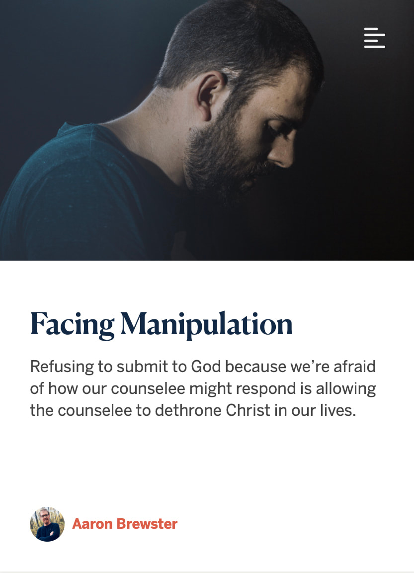 Facing Manipulation in Counseling