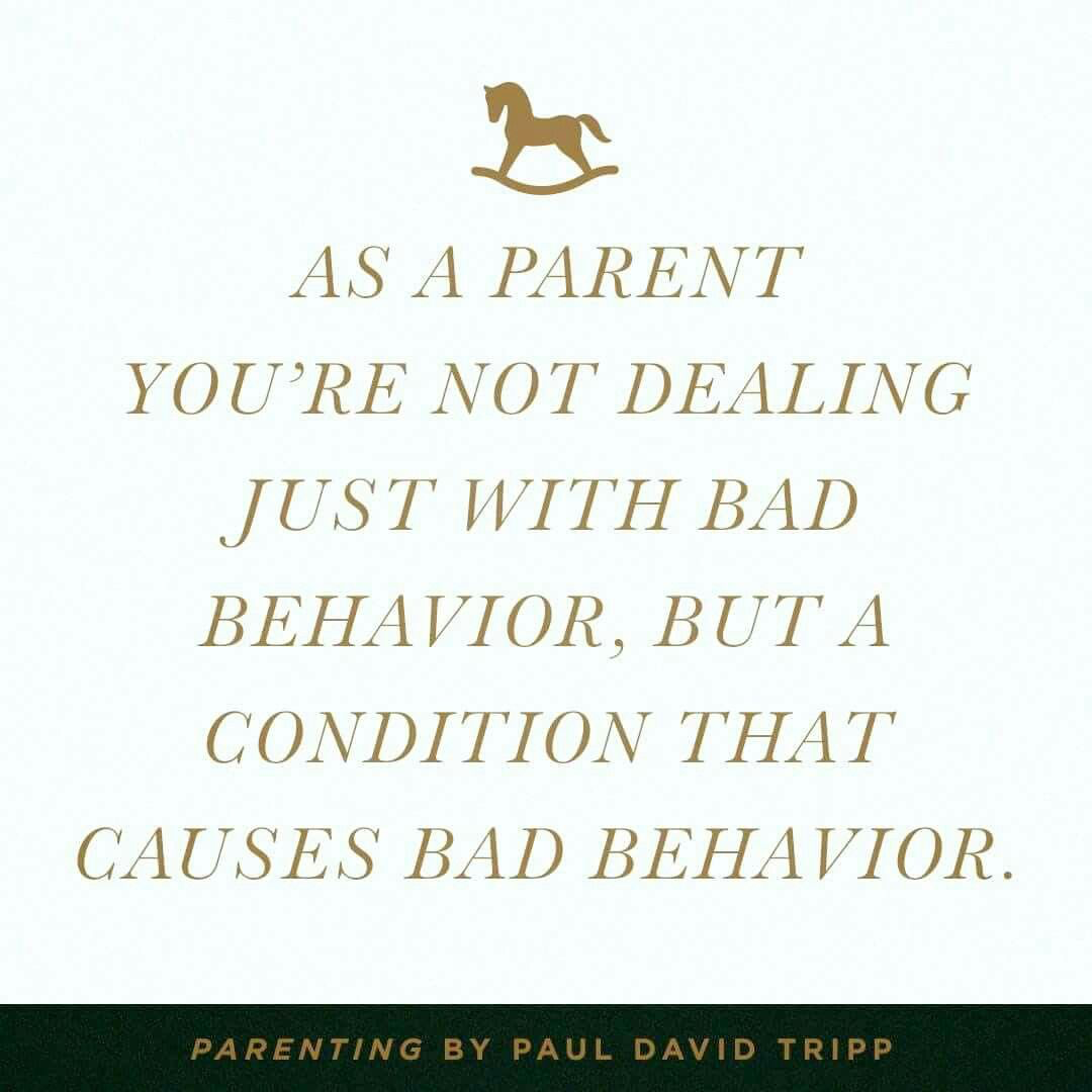 Paul David Tripp Parenting Quote