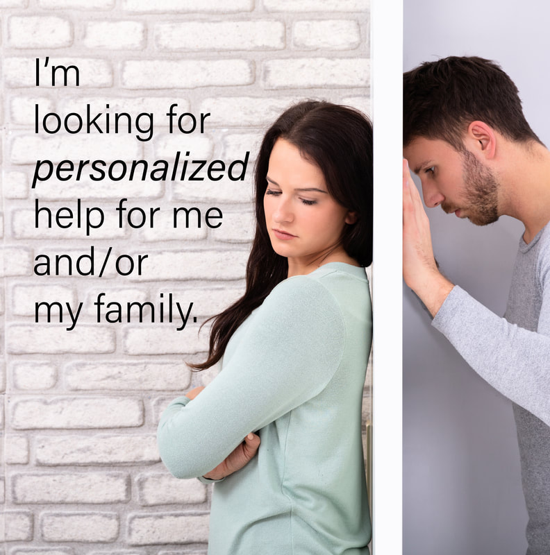 personalized help counsel biblical counseling family crisis trouble parenting marriage
