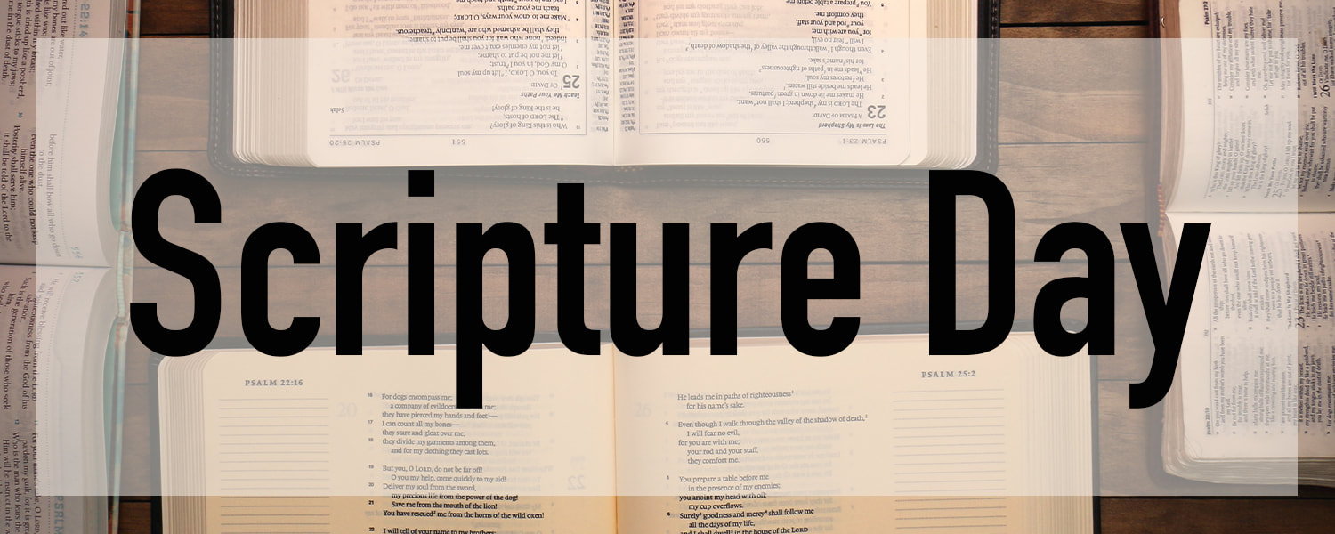 Scripture Day Bible Word Canon Christian God